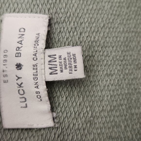 Lucky Brand Embroidered Pullover Sweatshirt - Picture 3 of 11
